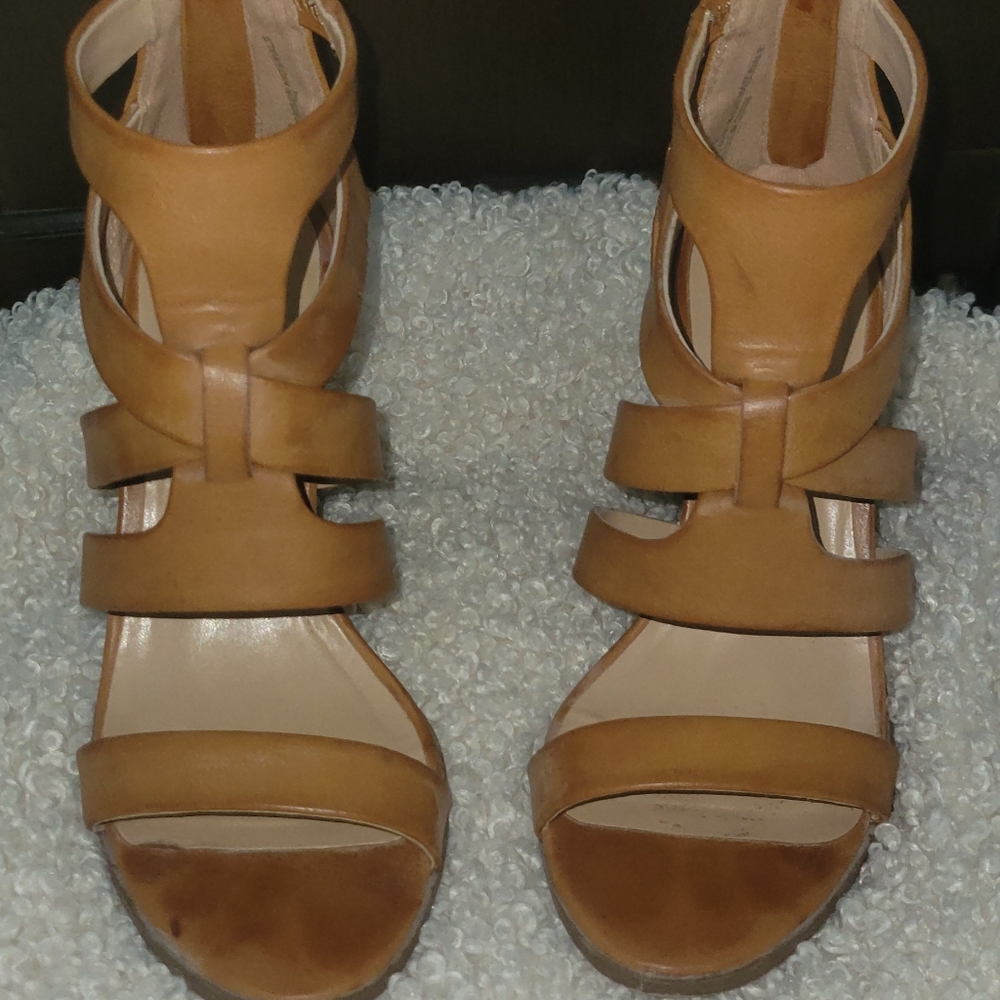 Tan Sandals (block heel)